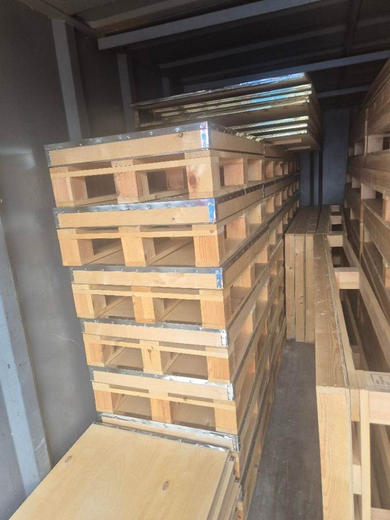  NEW Flat Pack Export Shipping Crates | ISPM 15 Heat Treated | 45 Available