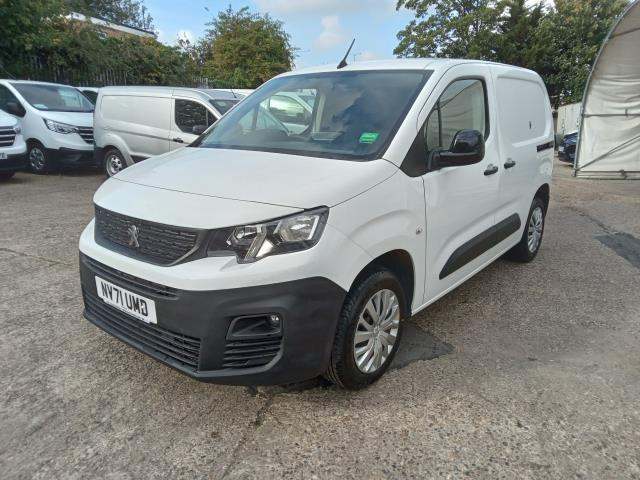 2022 Peugeot Partner 1000 1.5 BlueHDi 100 Professional Prem Van [6 Spd] PANEL VAN DIESEL Manual