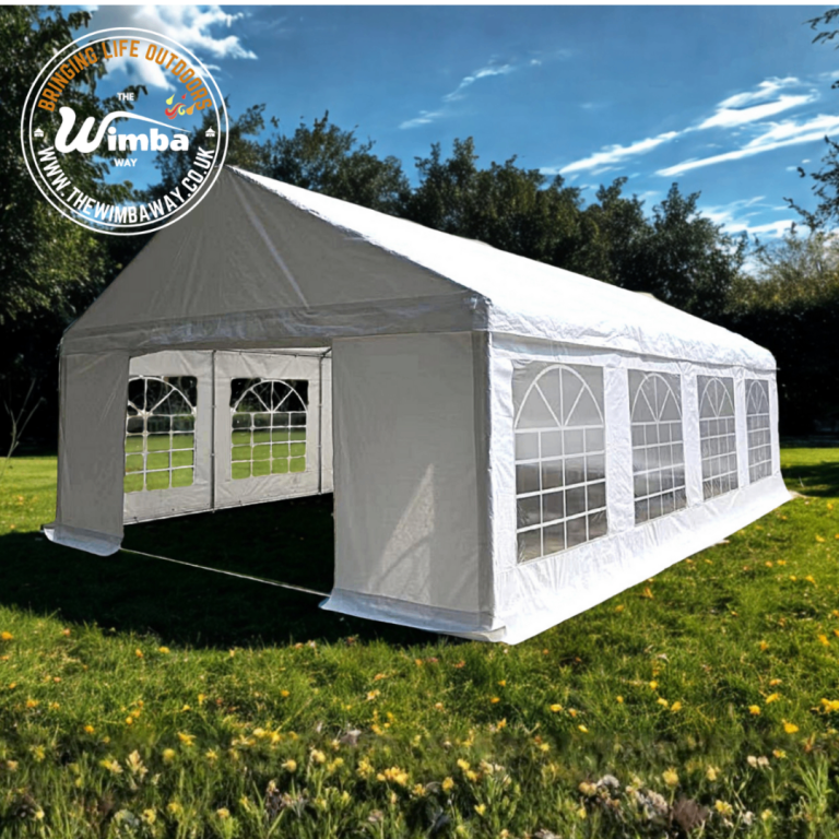 Marquee Gazebo NEW HEAVY DUTY Commercial PVC & PE - Sizes 4x6, 4x8, 5x10, 6x12 & 7x14m