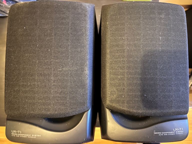 JVC UX-T1 Micro Component System Speakers – Good Condition