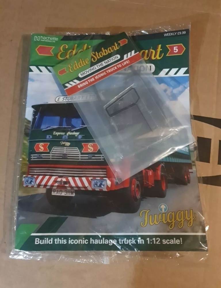 Eddie Stobart Build the Classic Haulage Truck Hachette Issue 5 NEW moving nation