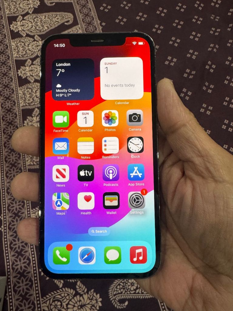 Apple IPhone 12 Pro Grey 512 GB Unlock Amazjng Condition 