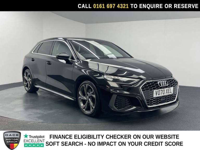 2020 Audi A3 1.5 TFSI 35 S line Sportback 5dr Petrol Manual Euro 6 (s/s) (150 ps) Hatchback Petro...