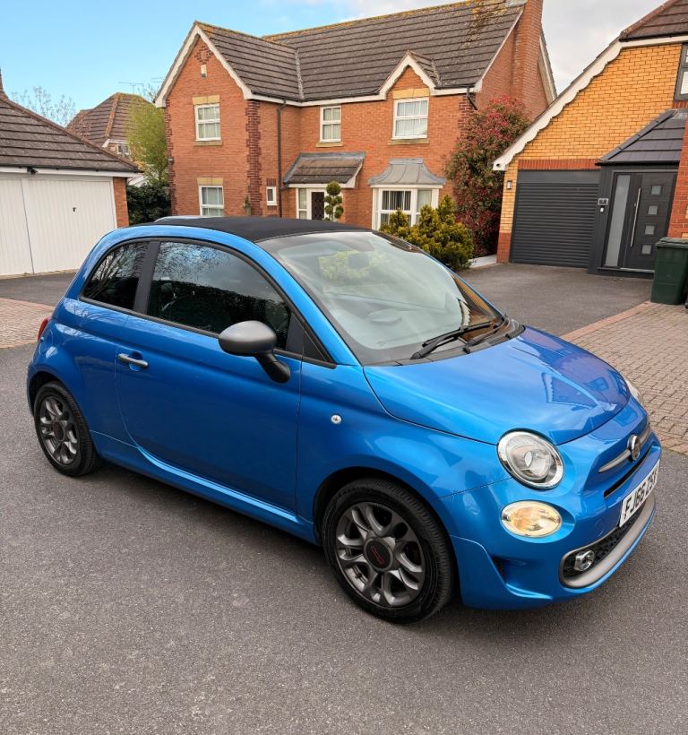 Fiat, 500, Convertible, 2016, Manual, 1242 (cc), 2 doors