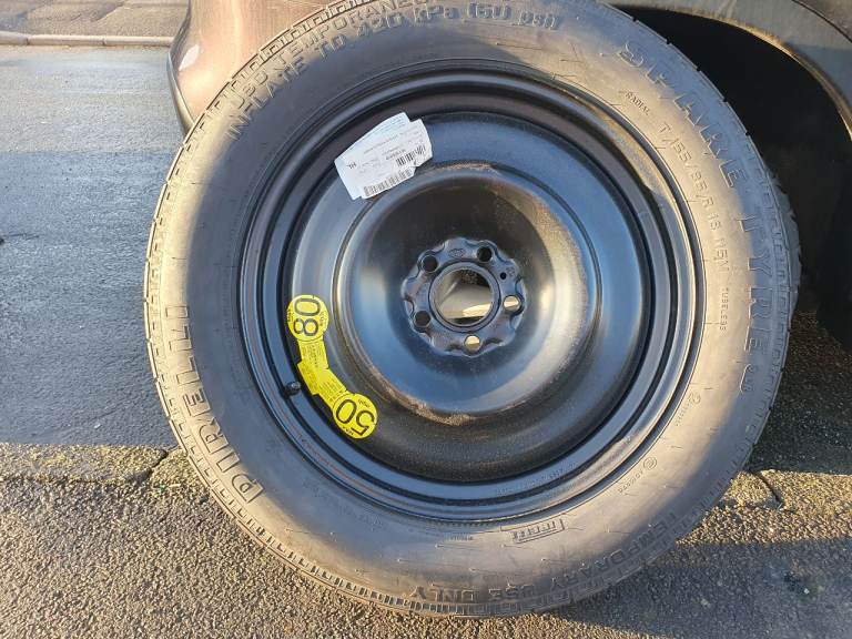 18"SPACE SAVER SPARE WHEEL 5x108 for RANGE ROVER EVOQUE, DISCOVERY SPORT, JAGUAR E-PACE,  VOLVO XC70