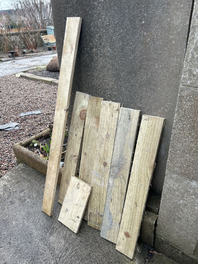 Free Wood Fresh Sarking Board Offcuts 