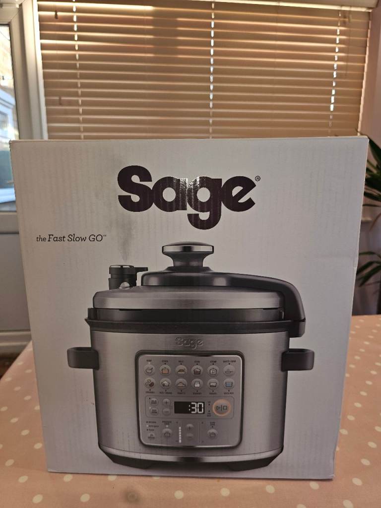 SAGE Fast Slow GO SPR680BSS Multicooker - Brushed Stainless Steel