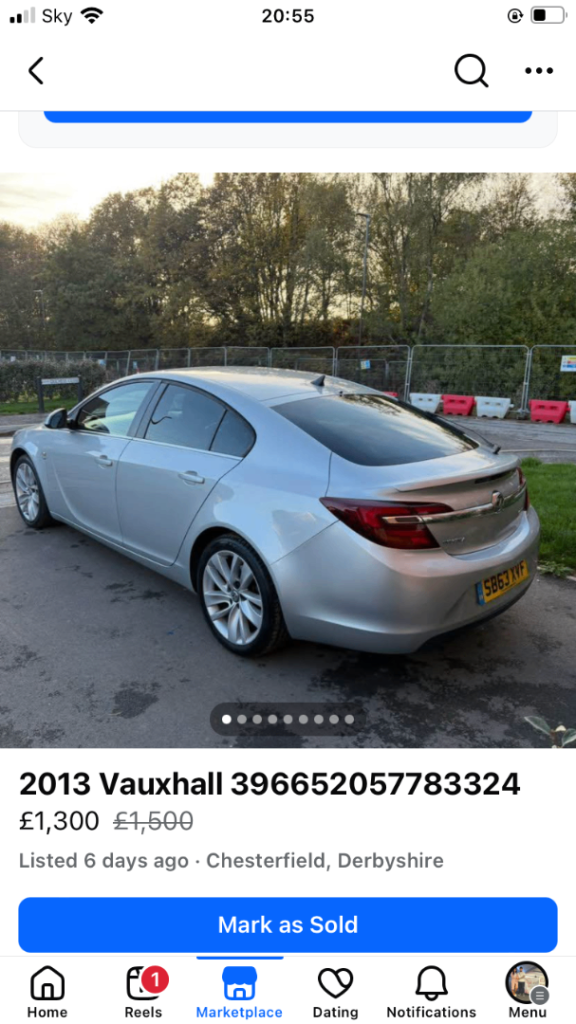 Vauxhall, INSIGNIA, Hatchback, 2014, Manual, 1956 (cc), 5 doors