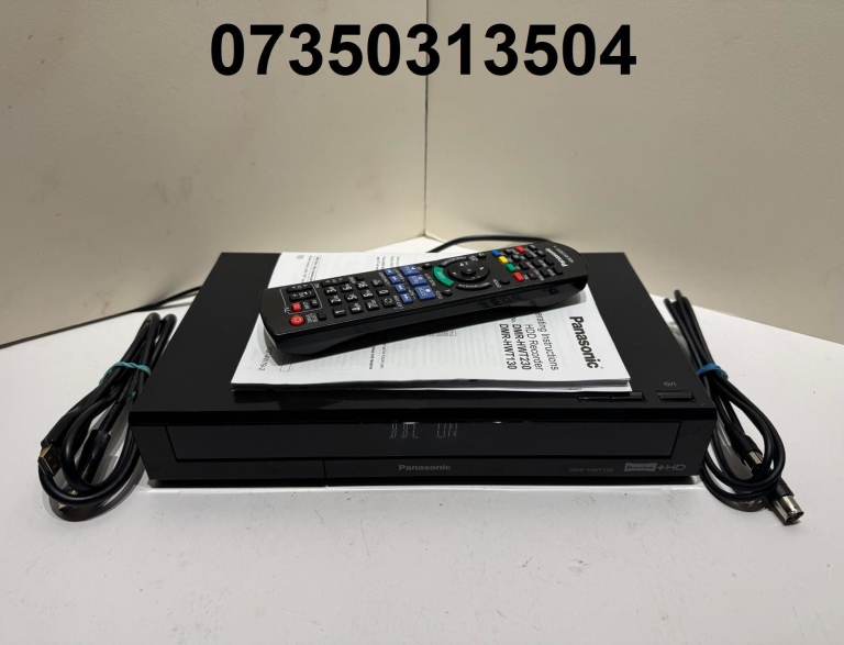 Panasonic DMR-HWT130 Freeview Twin Tuner 500GB HDD TV Recorder with Remote