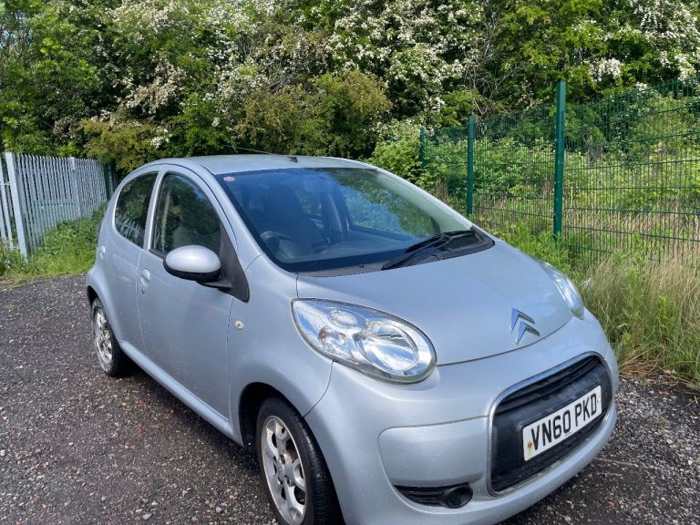 CITROEN C1 1.0 VTR AUTOMATIC 60 REG GREY 60 REG 5 DOOR 12 MONTHS MOT ROAD TAX £20 LOW INSURANCE