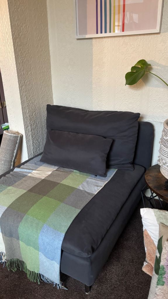 Soderhamn single ikea sofa seat navy