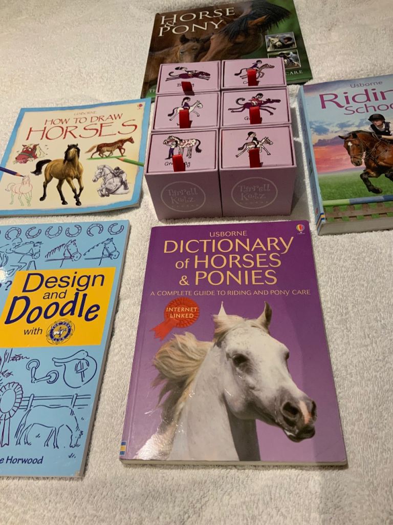 Horse and Pony Equestrian book bundle Tyrell Katz box set