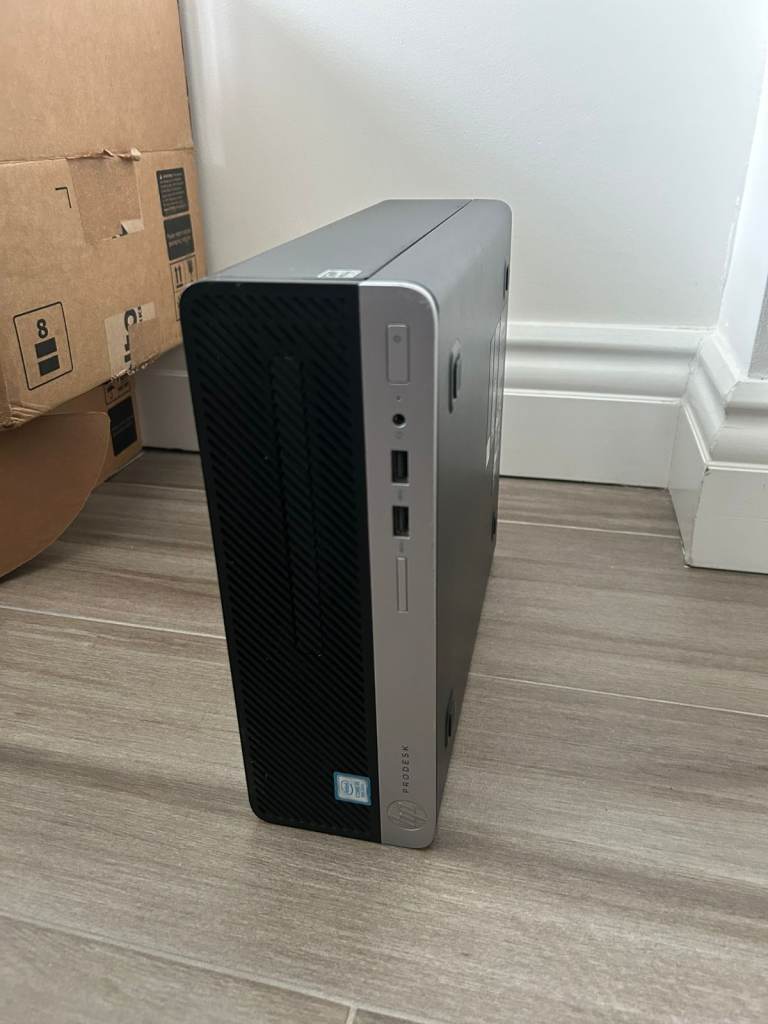 HP Intel i5 Windows 11 Small Form Factor PC ProDesk 400 8GB RAM 256GB SSD i5-8500