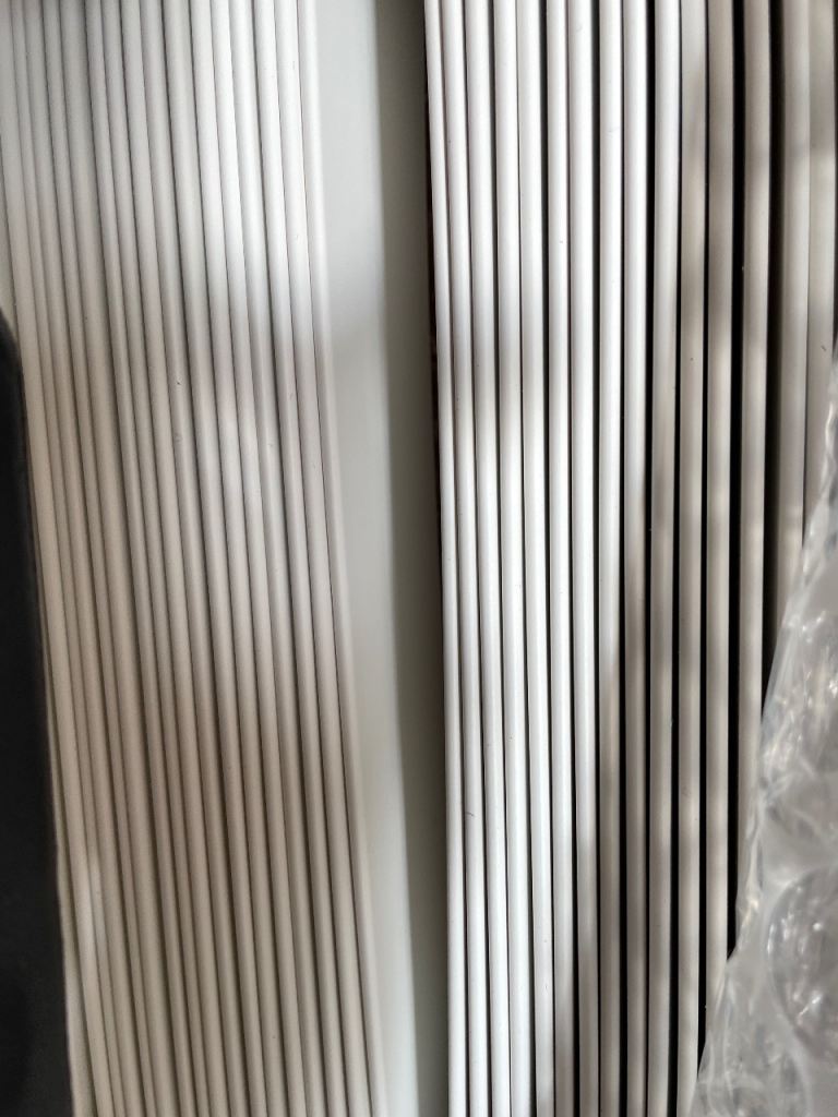Never installed 24/7 White Venetian blind