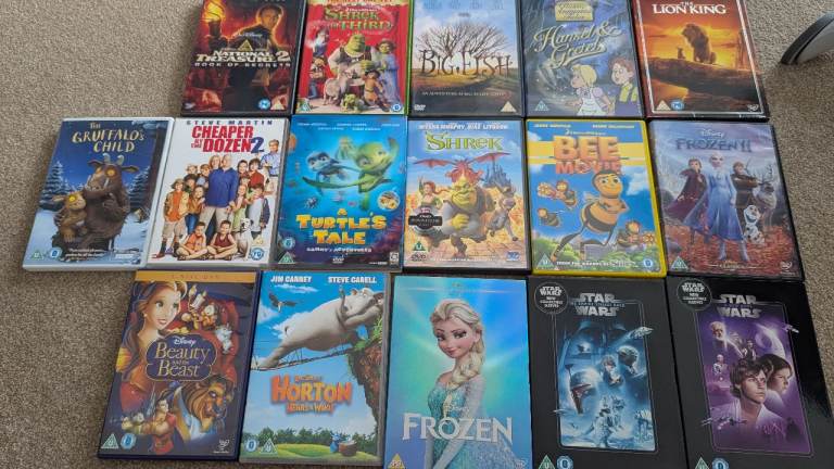 Kids DVDs 