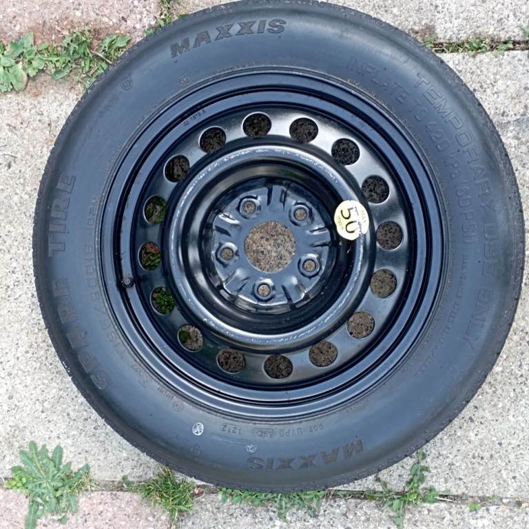 Maxxis Space Saver Spare Wheel – TI 35/90/0I6 102M – Steel Rim –