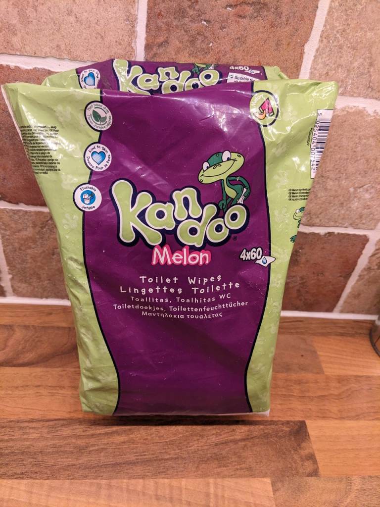 New - Multi pack flushable toilet wipes