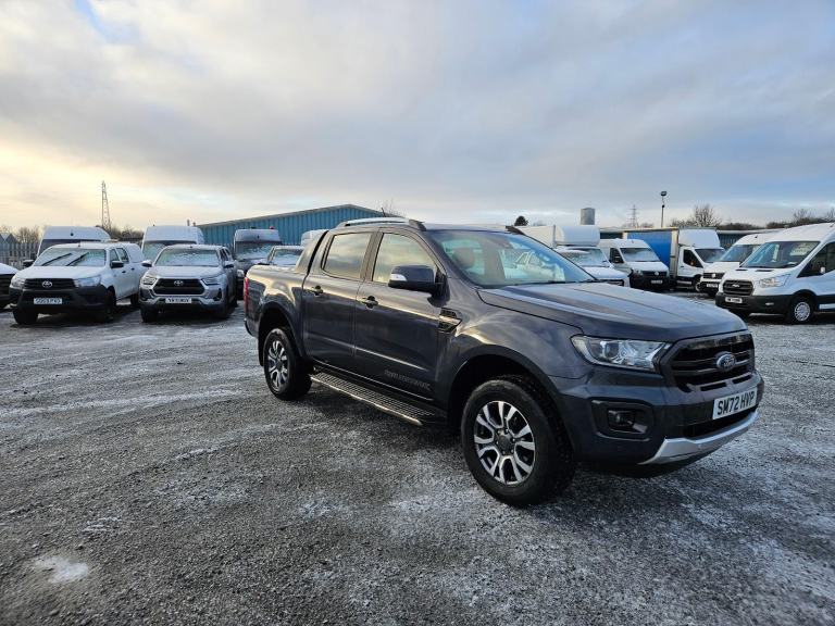 2022 ON A 72 PLATE FORD RANGER WILDTRACK ECOBLUE 4X4 D/CAB PICKUP ULEZ FREE ZONE