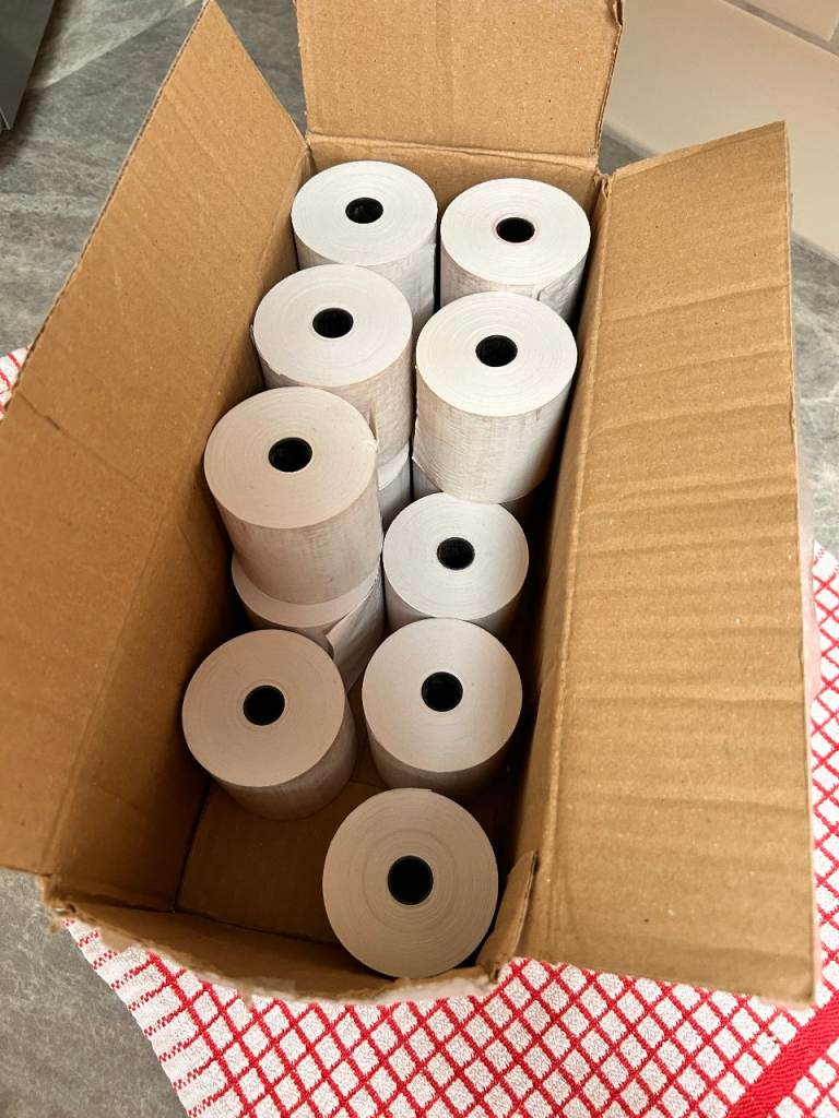Receipt Till Rolls 57x57mm