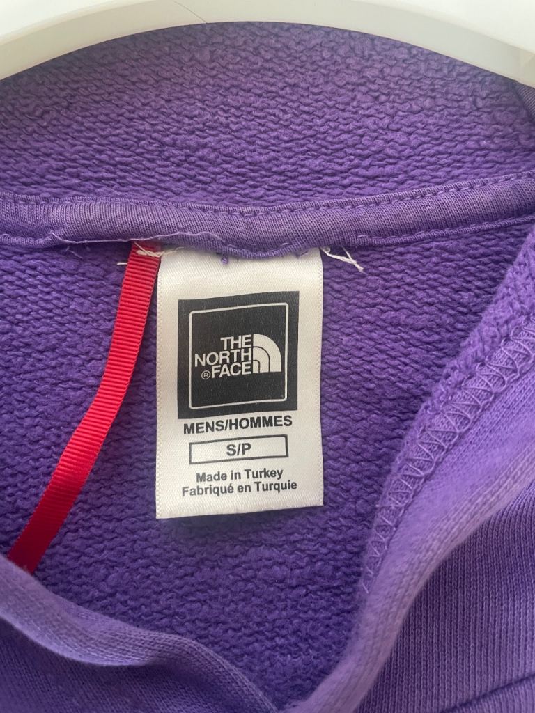 The North Face purple hoodie Size S