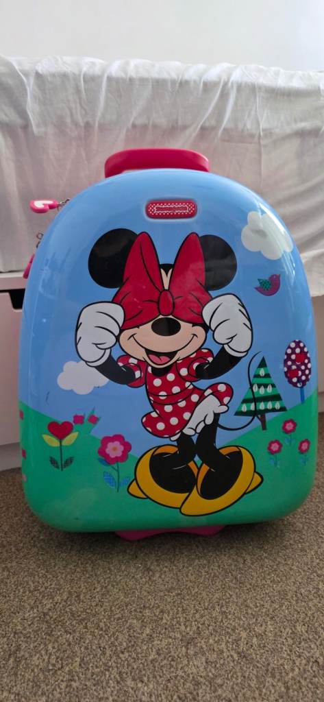 Samsonite Disney Minnie Mouse Kids Suitcase – Good Condition