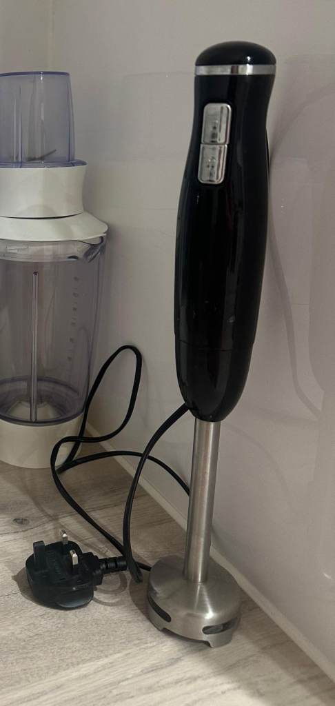 George Home Hand Blender – Black, Good Condition