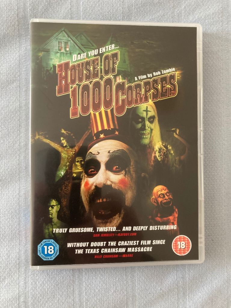 THE HOUSE OF A THOUSAND CORPSES DVD FILM
