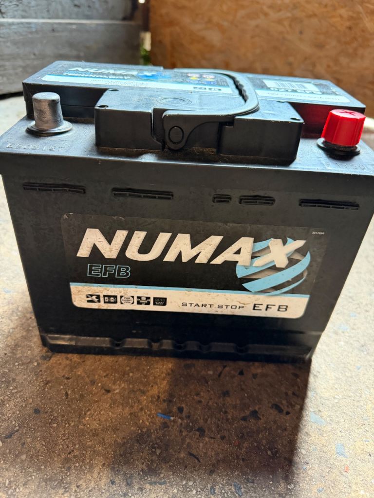 Numax start/stop EFB car battery 60Ah 560A CCA