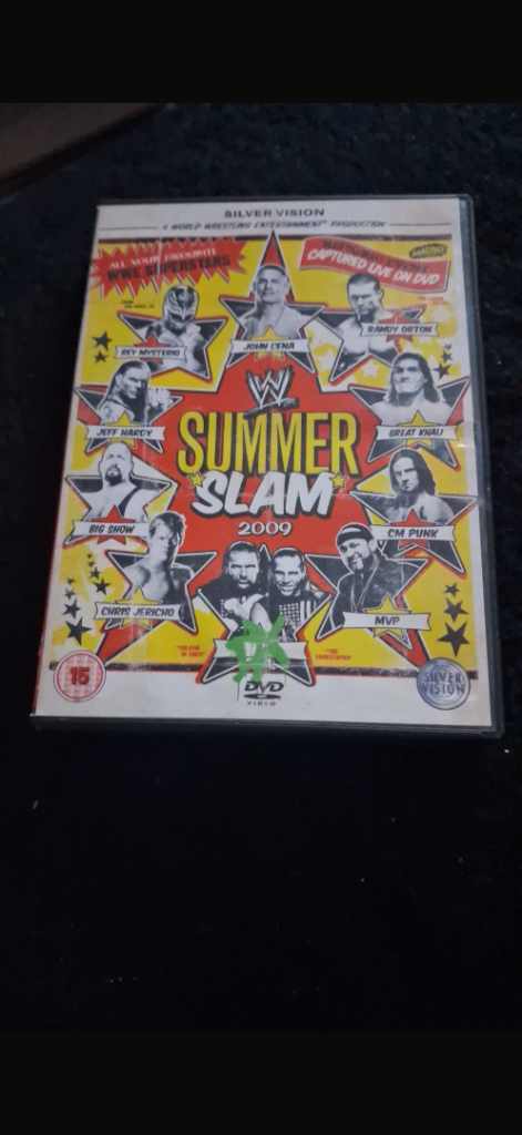 WWE SummerSlam 2009 DVD – Good Condition