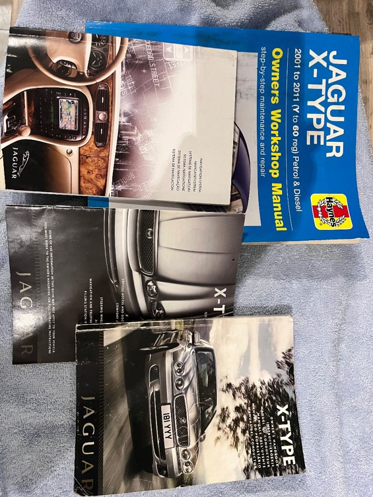 Xtype Jaguar Haynes manual 