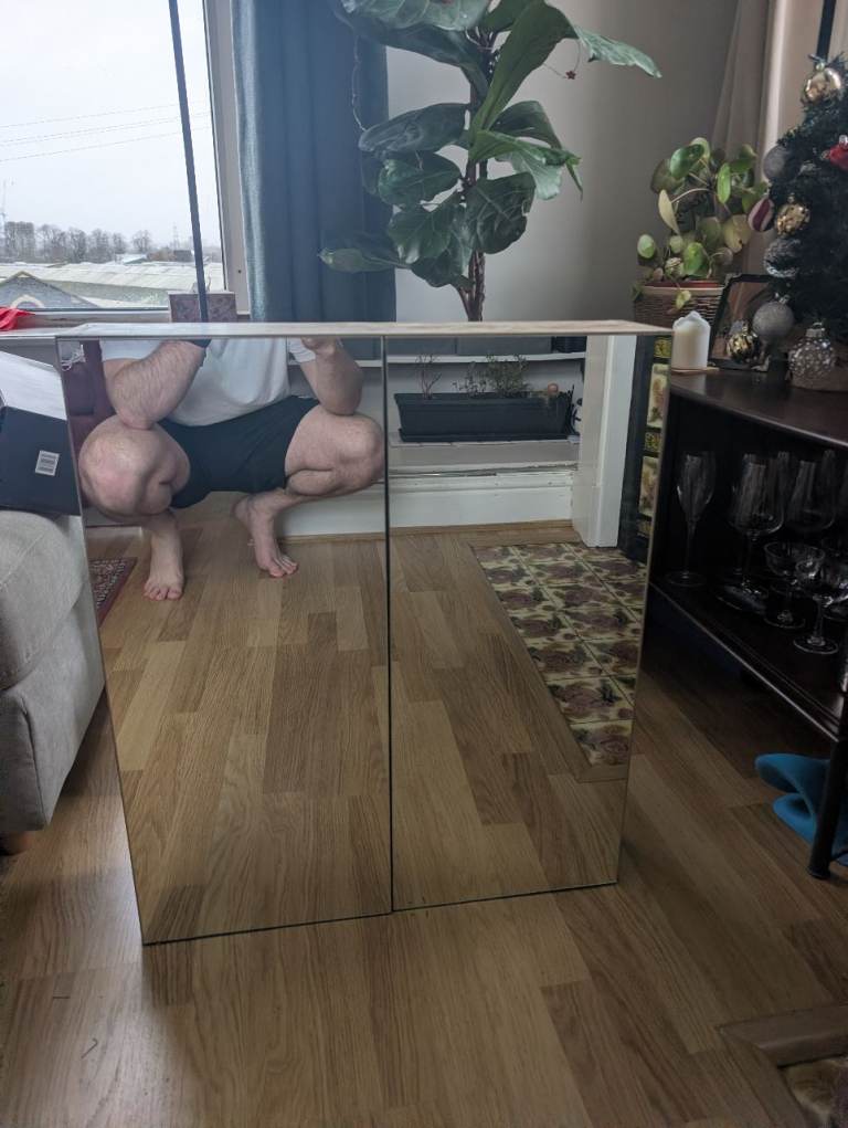 Bathroom Mirror / Cabinet 60x70 cm