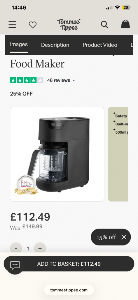 Quick-Cook 6-in-1 Baby Food Maker