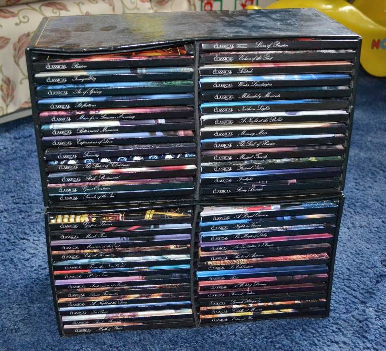 Classical CD collection "In Classical Mood" 49 CDs 2-box set