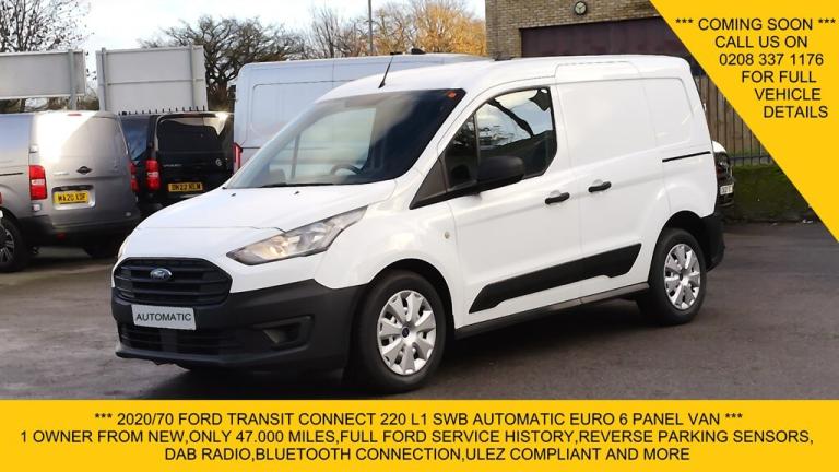 2020 Ford Transit Connect 1.5 EcoBlue 100ps Leader Van Powershift PANEL VAN DIESEL Automatic