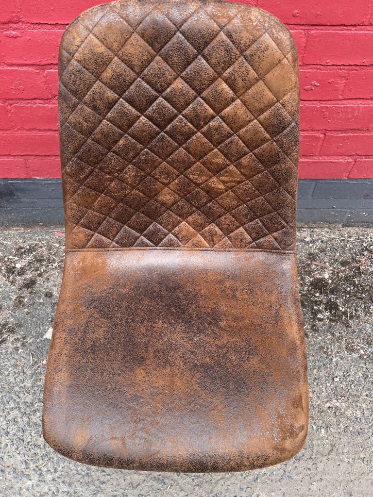 **BRAND NEW** Dining chair restaurant cafe leather multiple colours 