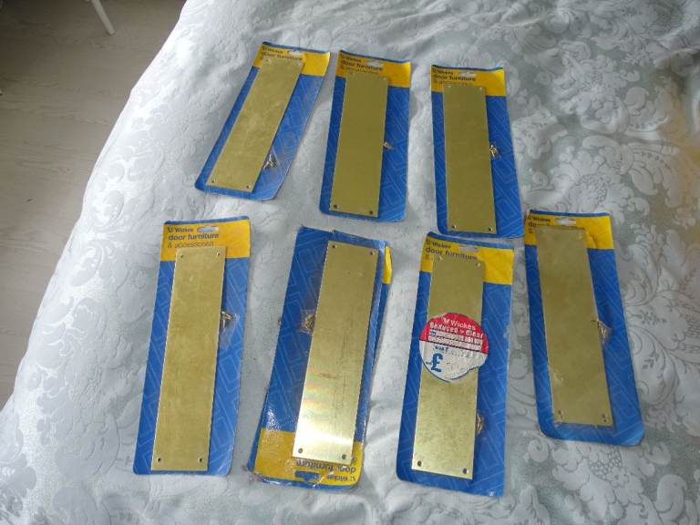 Door Handle Finger Plates