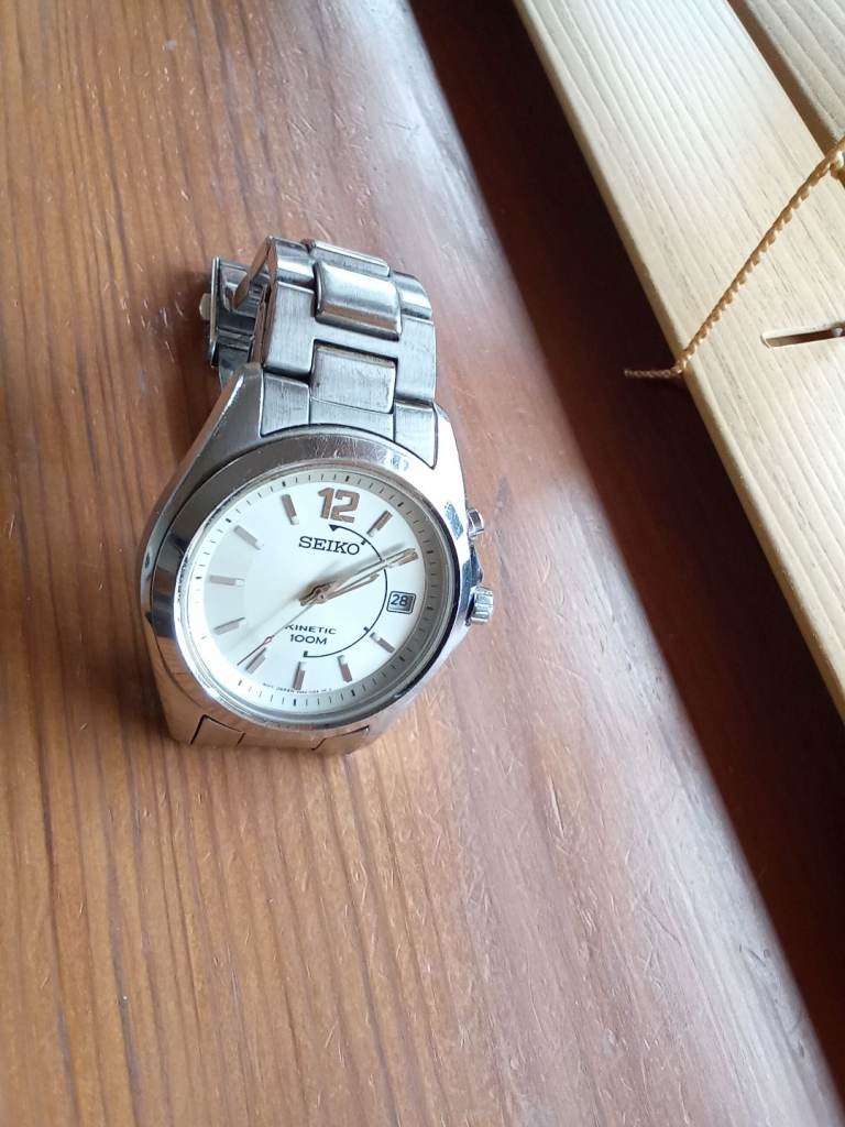 Gents Seiko Kinetic Watch