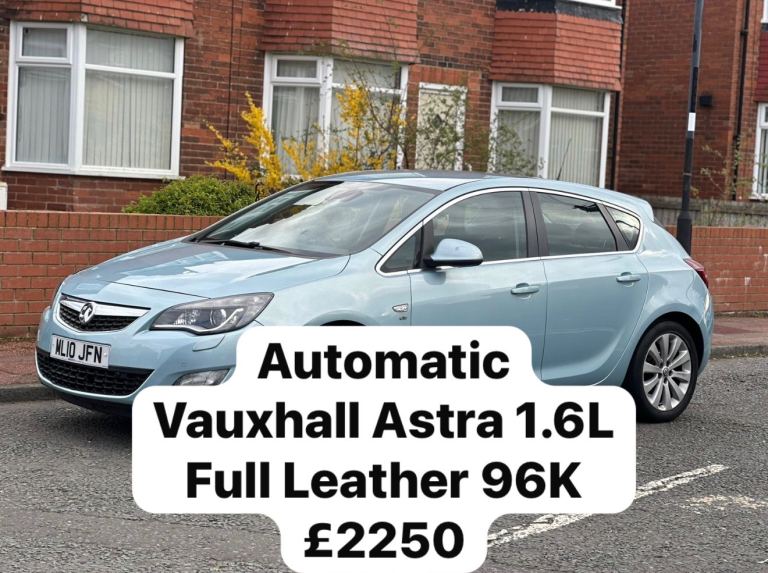 2010 Vauxhall Astra Elite 1.6 Automatic Only 96K Spacious 5 Door  Cheap Insurance with 12 Mouths MOT