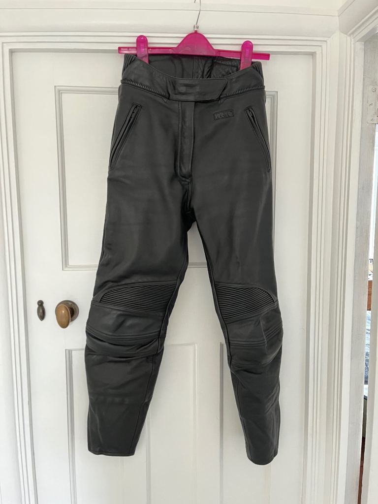 Weise ladies leather motorcycle jeans 