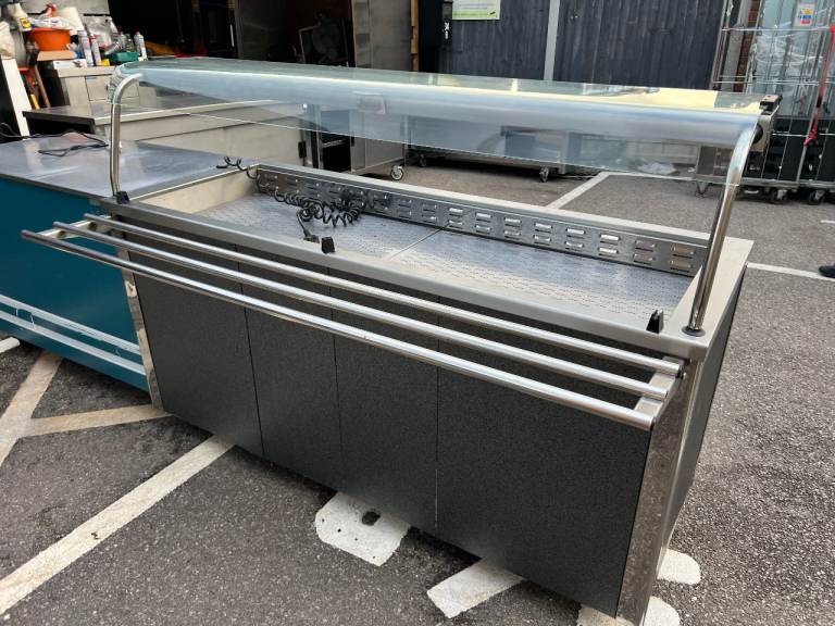 COLD SALAD FOOD SERVER UNIT  CAFE RESTAURANT PIZZA CHICKEN CATERING COMMERCIAL KITCHEN EQUIPMENT