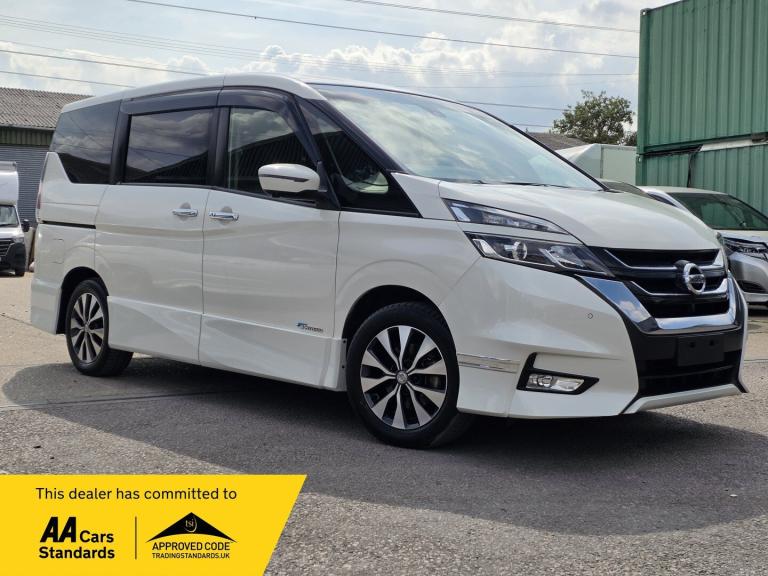 2017 NISSAN SERENA S HYBRID 8 SEATER FRESH IMPORT WARRWNTED MILEAGE ULEZ/LEZ Mpv Petrol Automatic