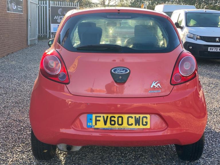 2010 Ford Ka 1.2 Studio Euro 4 3dr HATCHBACK Petrol Manual
