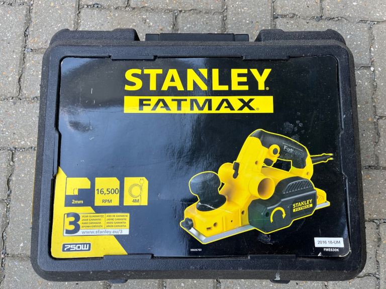 Stanley Fatmax Power Planer 750W in Case – Good Condition