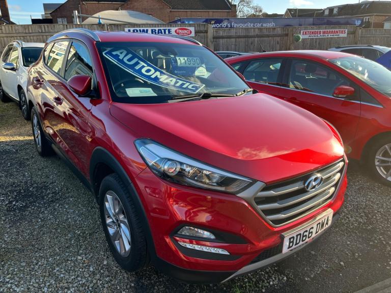 2016 Hyundai TUCSON 1.7 CRDi Blue Drive SE Nav 5dr 2WD DCT ESTATE Diesel Automatic