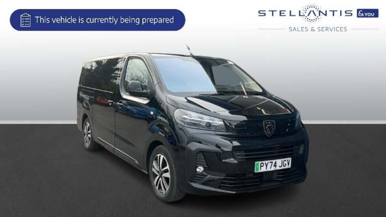 2025 Peugeot Traveller 75kWh Allure Long MPV 5dr Electric Auto LWB (8 Seat, 11kW Charger) (136 ps...