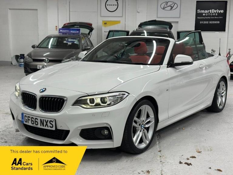 BMW 2 SERIES 218d M SPORT 2016 Full Service History Low Mileage Convertible