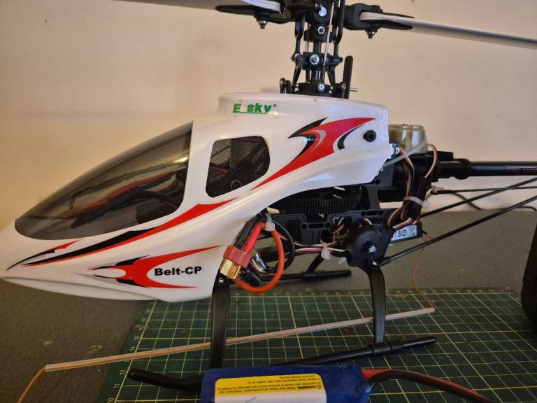 RC electric hellicopter  swap for rc nitro car / buggy 