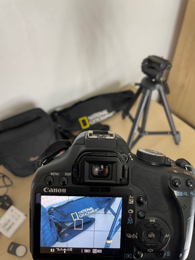 Canon EOS 500D Digital SLR Camera With 18-55mm Lens, Tripod, Remote And Card