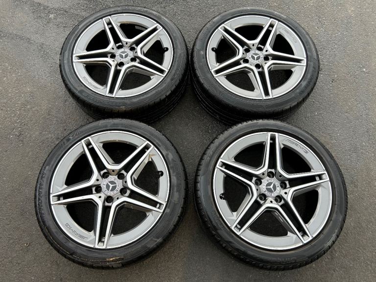 Mercedes amg a class 18inch alloy wheels 5x112