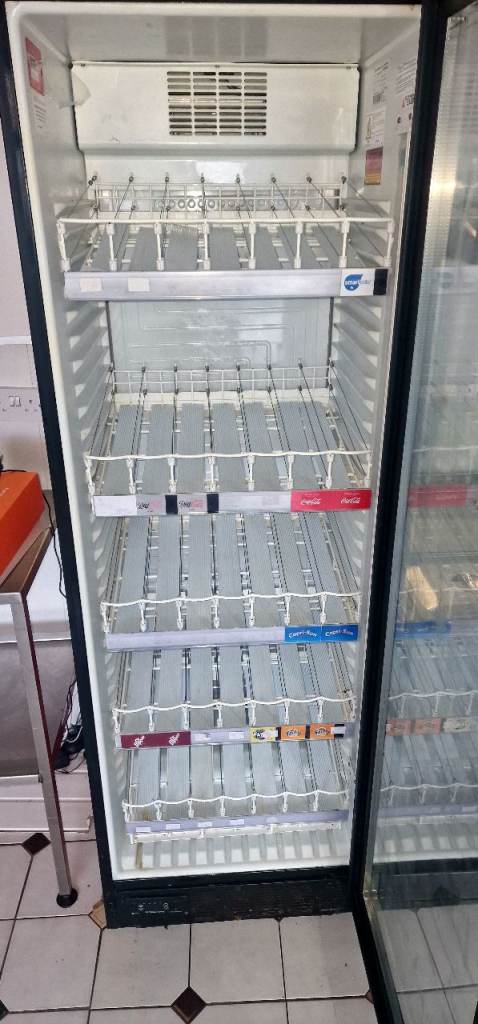 Coca-Cola drinks fridge 